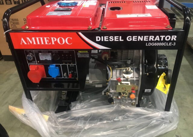 Дизельный генератор Амперос LDG8500СLE-3 — изображение 2
