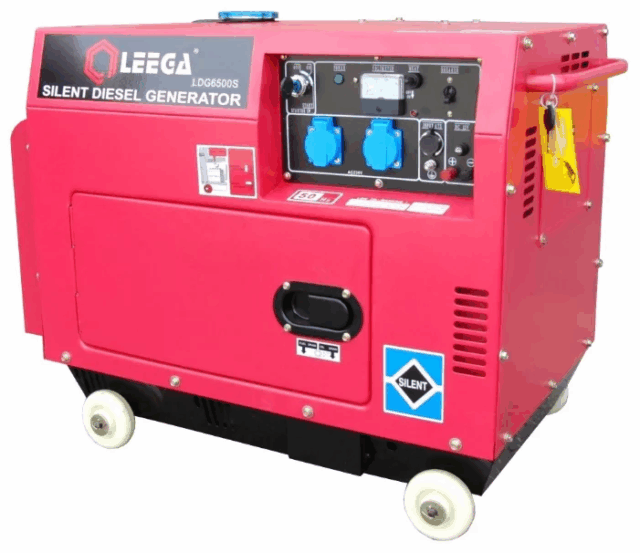 Дизельный генератор Амперос LDG6000S-3