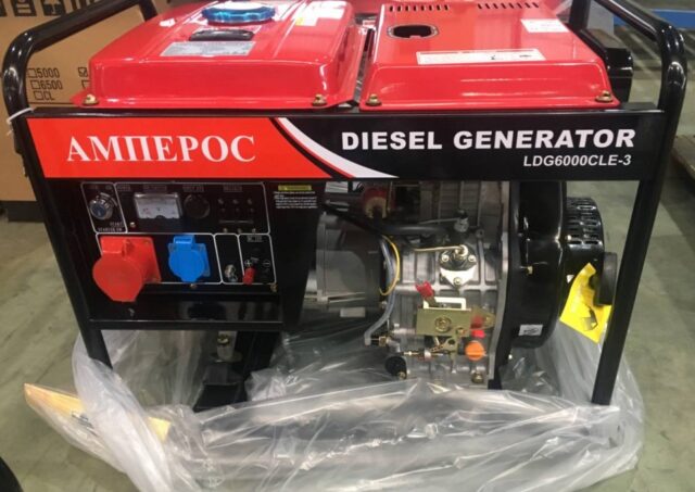 Дизельный генератор Амперос LDG6000СLE-3 — изображение 2