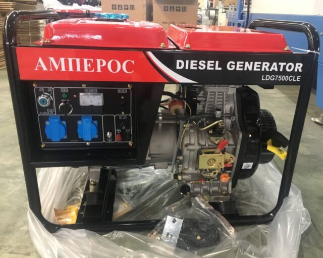 Дизельный генератор Амперос LDG7500СLE — изображение 2